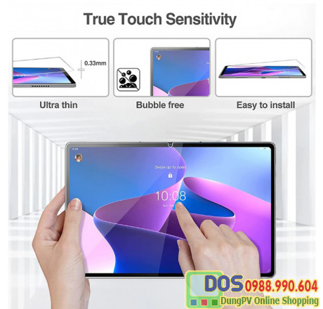 kính cường lực lenovo tab p12 pro trong suốt 3