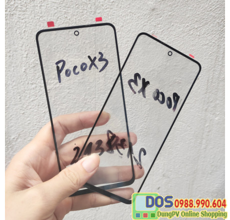 thay mặt kính màn hình xiaomi poco x3 nfc chính hãng 5