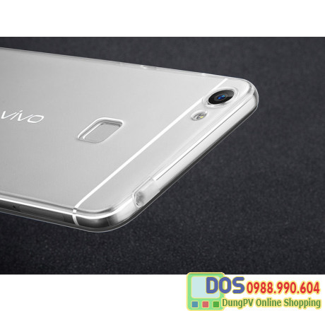 Ốp lưng Vivo X6 silicone trong suốt