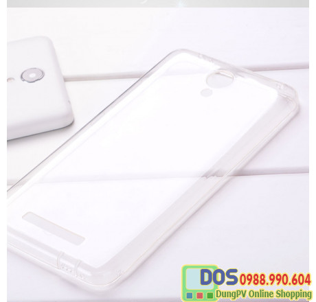 Ốp lưng xiaomi redmi note 2 silicone trong suốt
