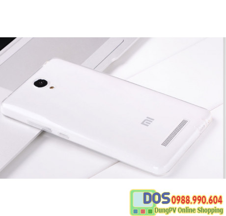 Ốp lưng xiaomi redmi note 2 silicone trong suốt