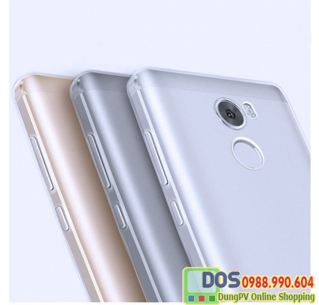 Ốp lưng Xiaomi Redmi 4 silicone trong suốt 