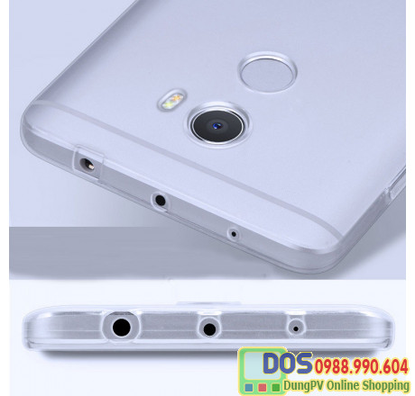 Ốp lưng Xiaomi Redmi 4 silicone trong suốt 