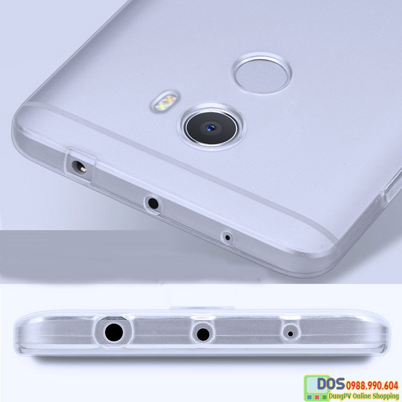 Ốp lưng Xiaomi Redmi 4 silicone trong suốt