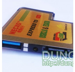 Express card 54mm to Esata+usb3.0 v2