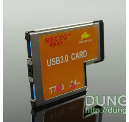 Express card 54 mm to 2 usb 3.0 v2