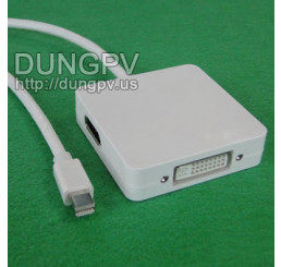 mini Displayport to HDMI-Displayport-DVI