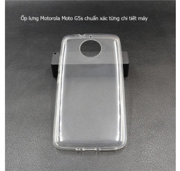 Ốp lưng Motorola moto G5s silicone trong suốt
