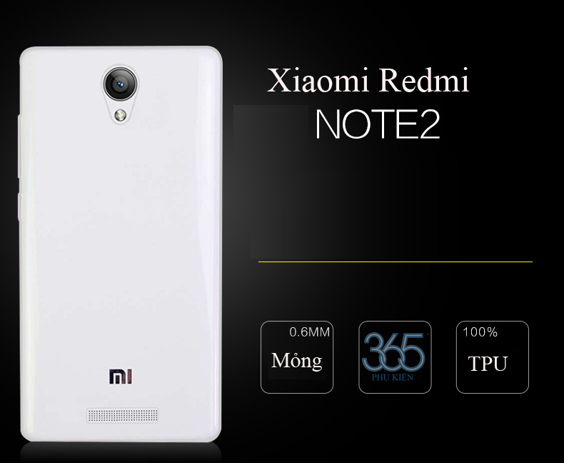 Ốp lưng điện thoại Xioami Redmi Note 2